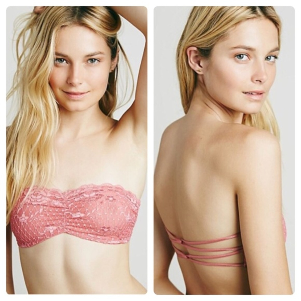 63. 🆕️ Free People Intimately Essential Lace Bandeau
